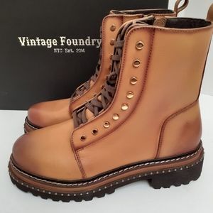 Vintage Foundry Portia Boots Sz 8.5